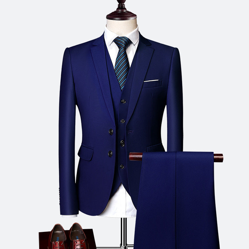 Julian Men's Suit – Refined 3-Piece Suit, Breathable and Comfortable for Weddings and Business