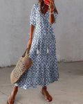 Camille Women's Maxi Dress – Bohemian Chic, Lightweight Cotton & Summery Ibiza Style