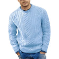 Callum Men's Sweater – Warm, Elegant Cable-Knit Pullover for Cozy Winters