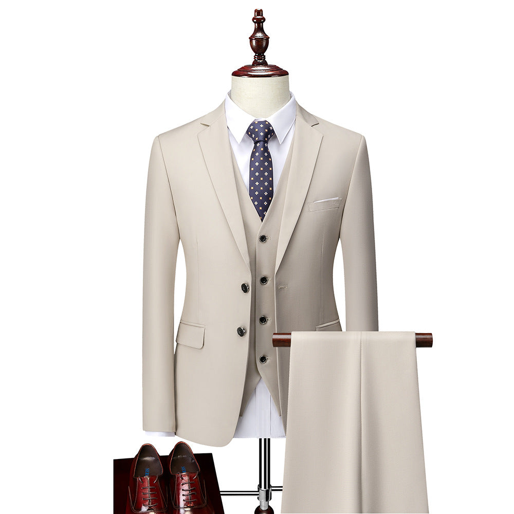 Julian Men's Suit – Refined 3-Piece Suit, Breathable and Comfortable for Weddings and Business