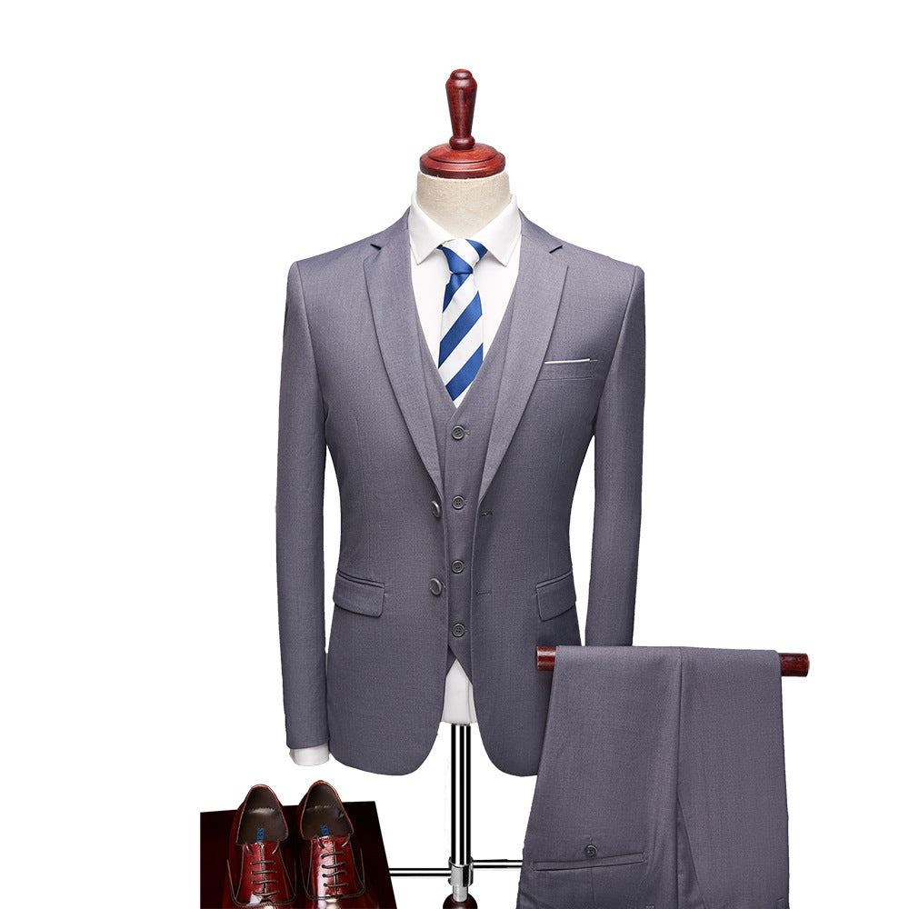 Julian Men's Suit – Refined 3-Piece Suit, Breathable and Comfortable for Weddings and Business