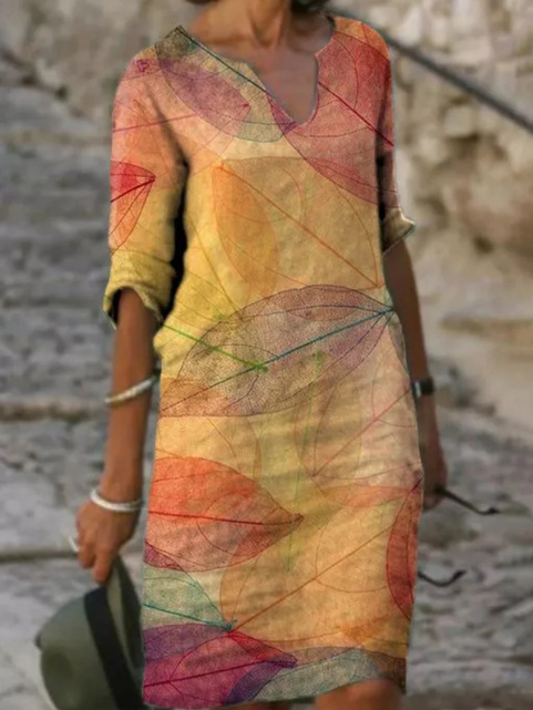 Fiona Women's Linen Dress – Elegant Cut & Lightweight Fabric, Perfect for Summer