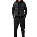 Milo Men's Vest – Lightweight, Waterproof Sleeveless Puffer with High Zip Collar
