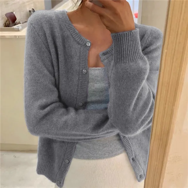 Marlowe Women's Cardigan – Soft Knit Sweater with a Relaxed Fit & Effortless Timeless Elegance