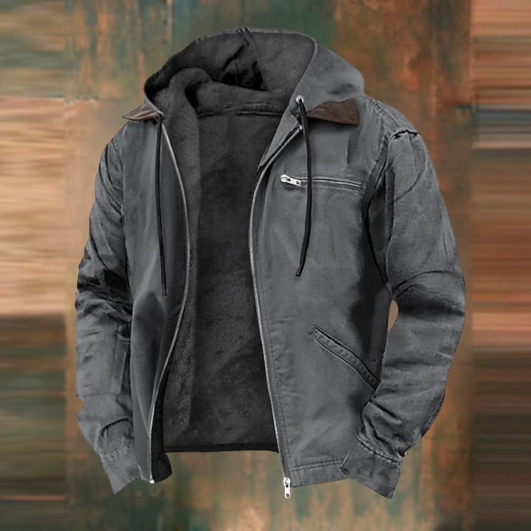 Marcus Men's Jacket – Elegant, Modern Leather Jacket with Timeless Style