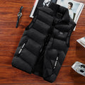 Marcus Men's Quilted Vest – Sleeveless Design, Thermal Warmth & Zip-Up Closure