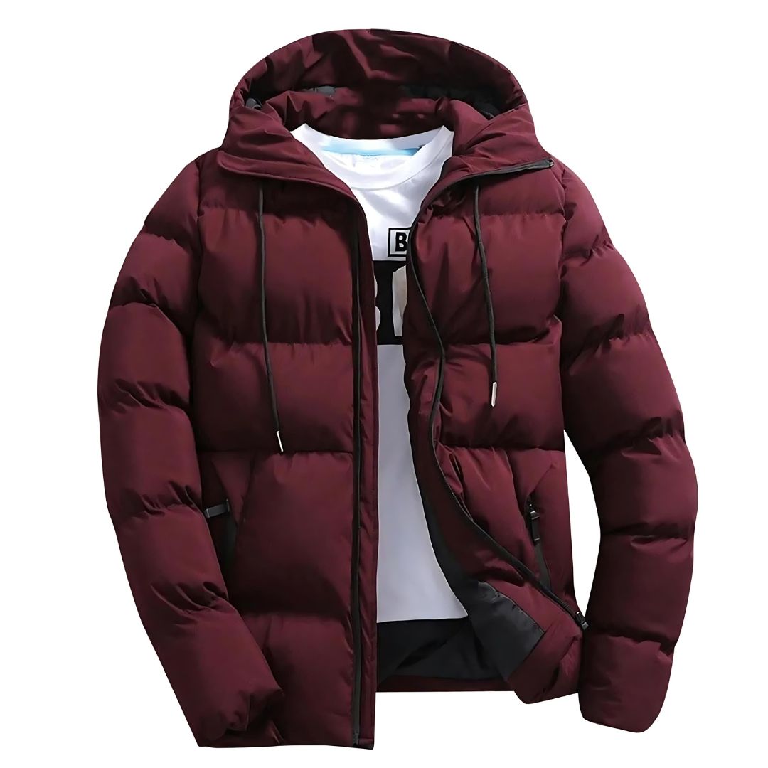 Julian Men's Parka – Waterproof Winter Coat with Adjustable Hood & Warm Lining