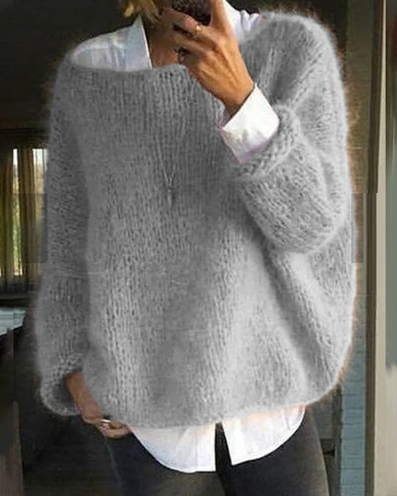 Marina Women's Sweater – Elegant, Comfortable Knit Pullover with Timeless Style