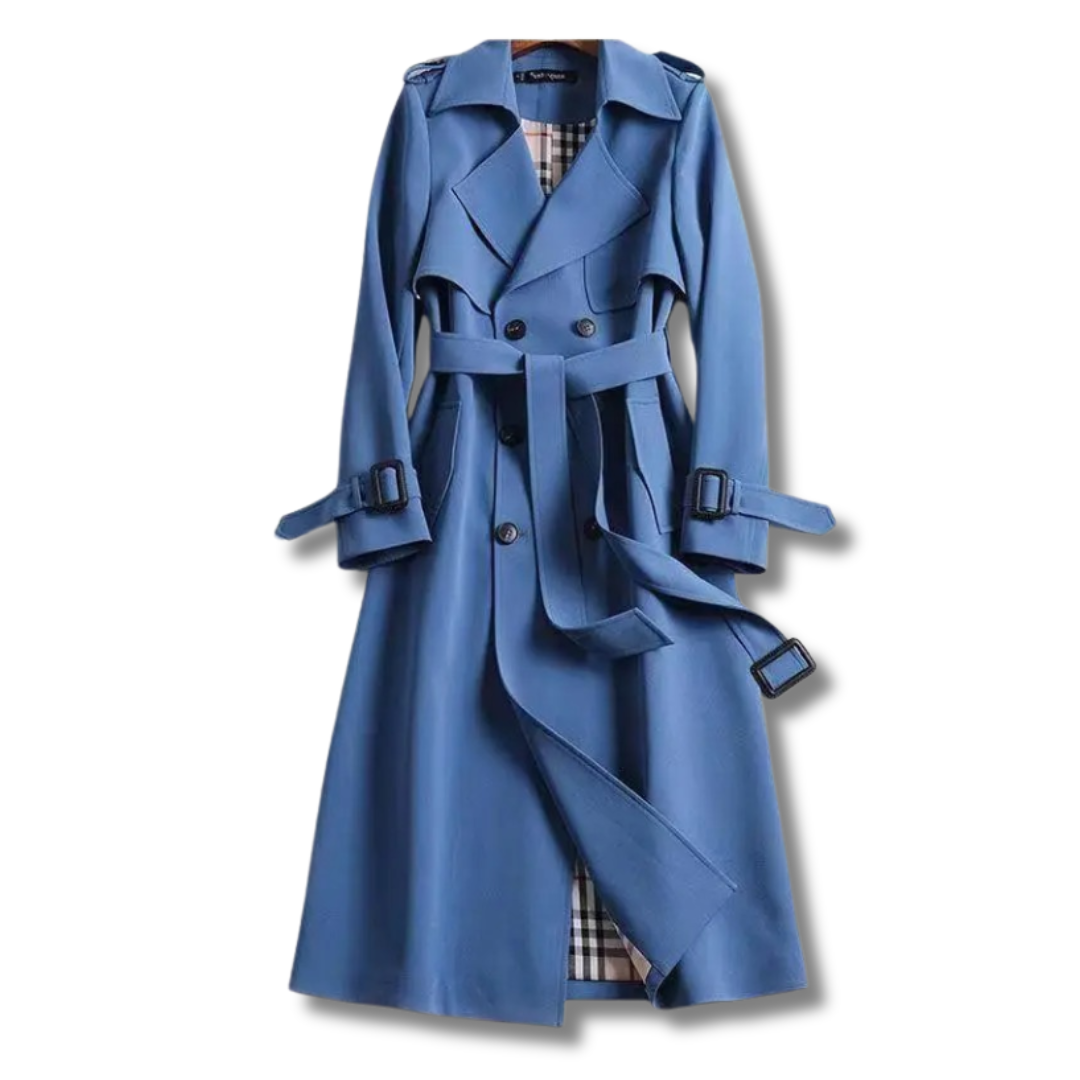 Aria Women's Trench Coat – Chic, Versatile Long Coat Built for Every Season