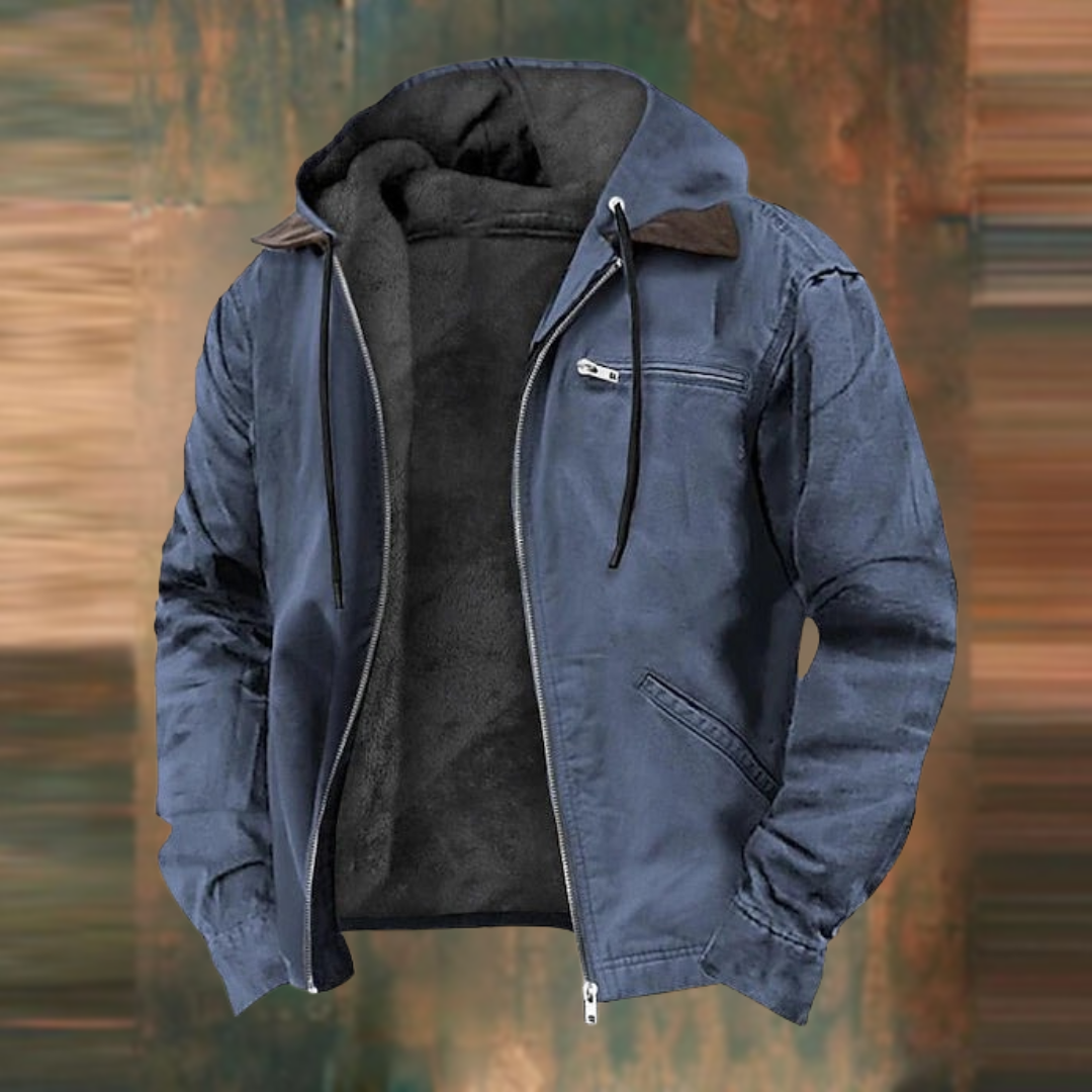 Marcus Men's Jacket – Elegant, Modern Leather Jacket with Timeless Style
