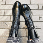 Selene Women's Boots – Elegant Heeled Lace-Up Boots in Premium Leather