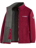 Magnus Men's Outdoor Fleece Jacket – Soft, Lightweight Warmth with a Protective Collar