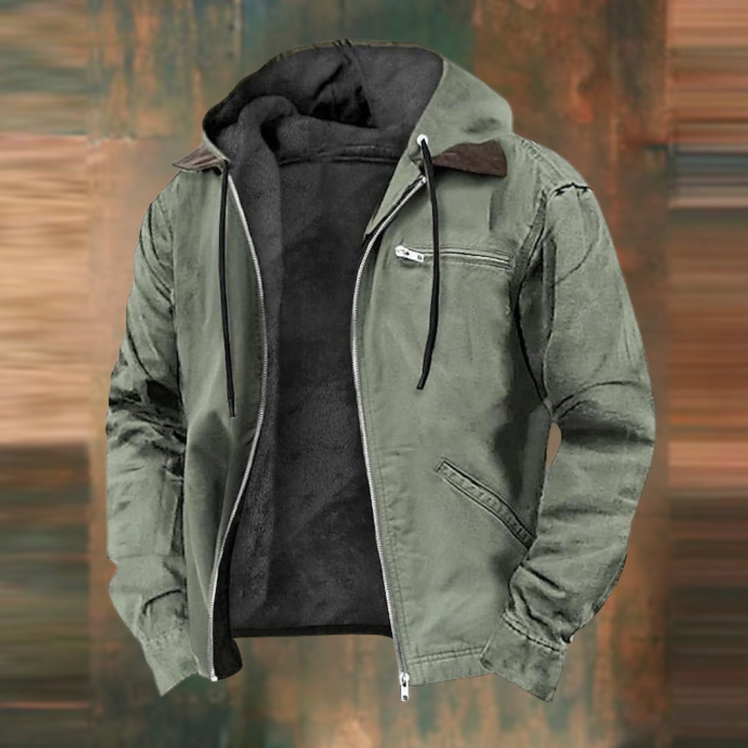 Marcus Men's Jacket – Elegant, Modern Leather Jacket with Timeless Style