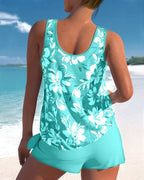 Noelle Women's Tankini – Comfortable 2-Piece Swimsuit with Padded Cups & Flattering Fit