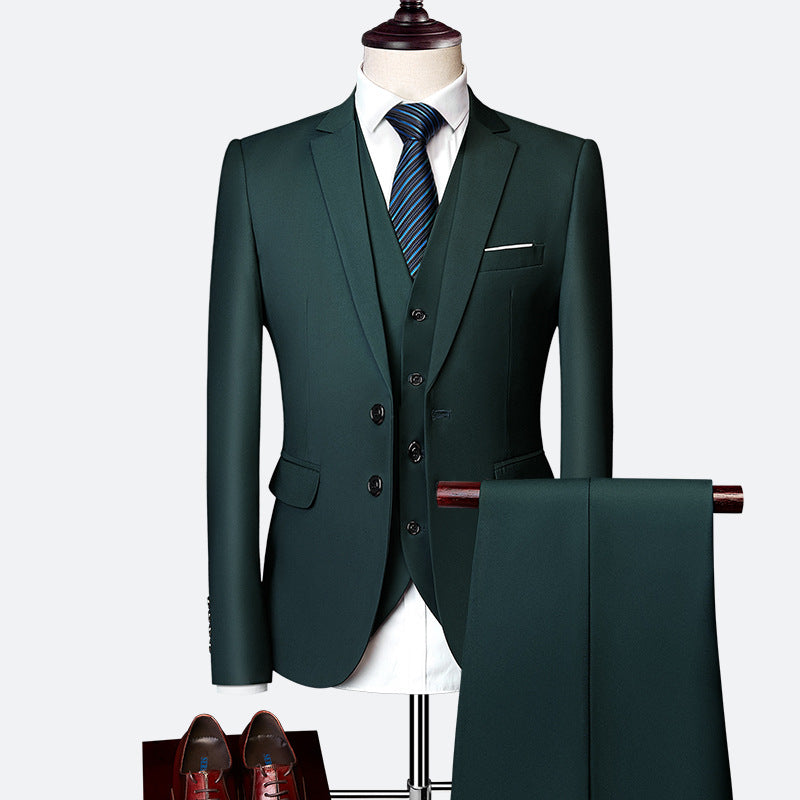 Julian Men's Suit – Refined 3-Piece Suit, Breathable and Comfortable for Weddings and Business