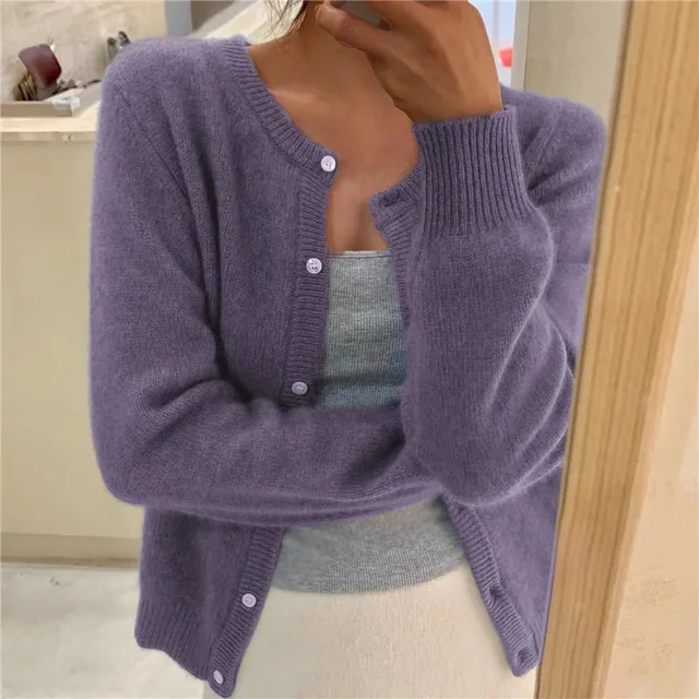 Marlowe Women's Cardigan – Soft Knit Sweater with a Relaxed Fit & Effortless Timeless Elegance