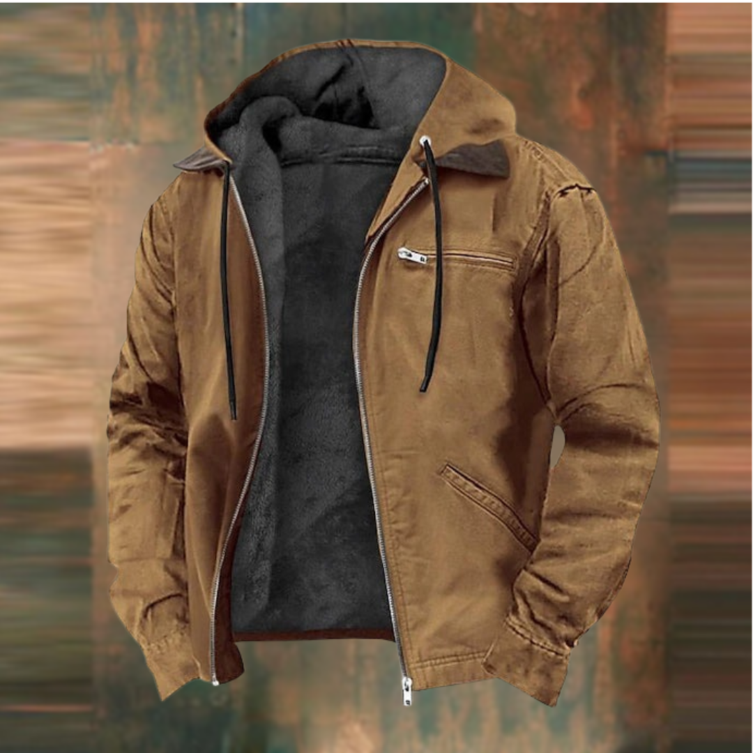 Marcus Men's Jacket – Elegant, Modern Leather Jacket with Timeless Style