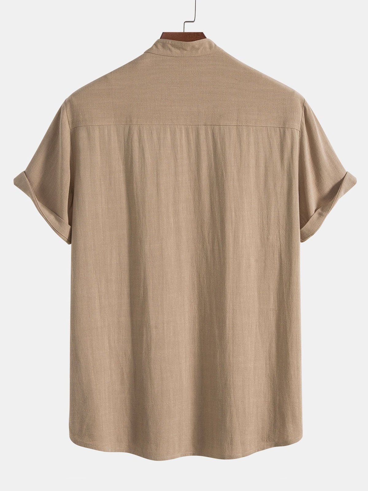 Marcus Men's Summer Two-Piece Set – Breathable Linen-Feel Style with Short Sleeves & Easy-Fit Trousers