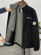 Magnus Men's Outdoor Fleece Jacket – Soft, Lightweight Warmth with a Protective Collar