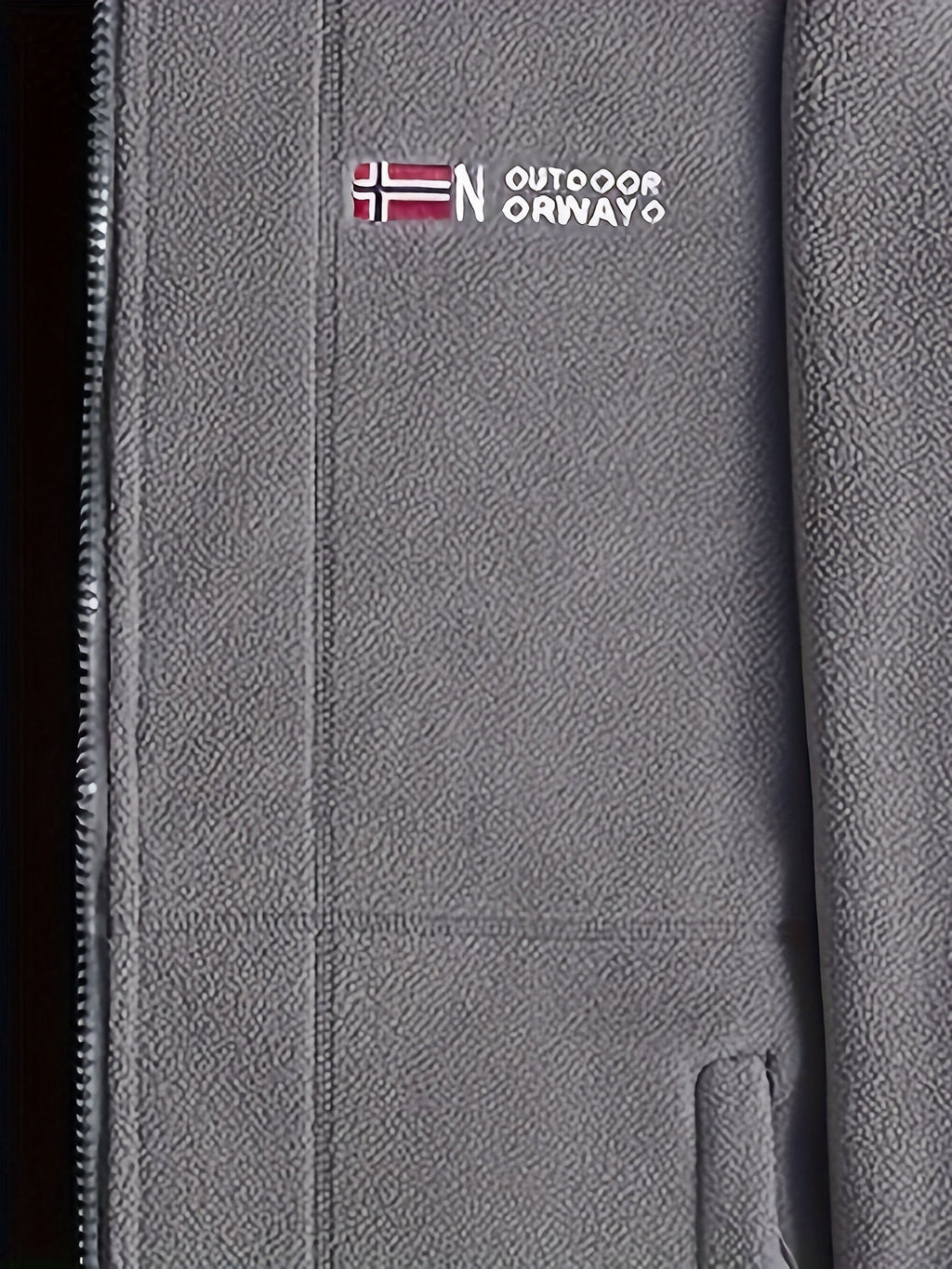 Magnus Men's Outdoor Fleece Jacket – Soft, Lightweight Warmth with a Protective Collar