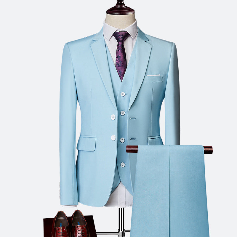 Julian Men's Suit – Refined 3-Piece Suit, Breathable and Comfortable for Weddings and Business