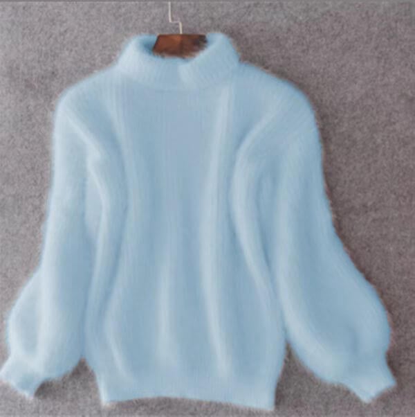 Simone Women's Sweater – Loose-Knit Wool Pullover, Comfortable & Elegant with a Modern Style