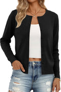 Pearl Women's Lightweight Knit Cardigan – Relaxed Fit, Soft Texture & Layering Style