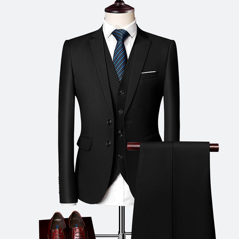 Julian Men's Suit – Refined 3-Piece Suit, Breathable and Comfortable for Weddings and Business
