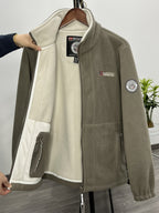 Magnus Men's Outdoor Fleece Jacket – Soft, Lightweight Warmth with a Protective Collar