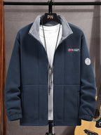 Magnus Men's Outdoor Fleece Jacket – Soft, Lightweight Warmth with a Protective Collar