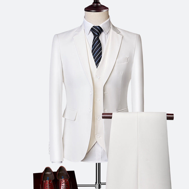 Julian Men's Suit – Refined 3-Piece Suit, Breathable and Comfortable for Weddings and Business