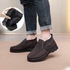 Mason Men's Winter Shoes – Warm Slip-On Thermal Shoes with Plush Lining