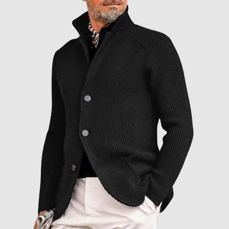 Julian Men's Cardigan – Refined Soft Wool Cardigan with a Warm, Timeless Style