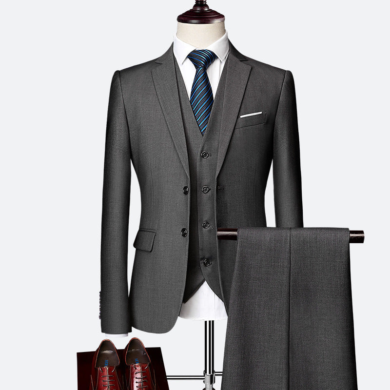 Julian Men's Suit – Refined 3-Piece Suit, Breathable and Comfortable for Weddings and Business