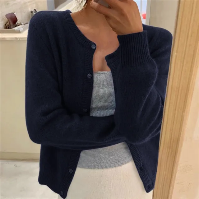Marlowe Women's Cardigan – Soft Knit Sweater with a Relaxed Fit & Effortless Timeless Elegance