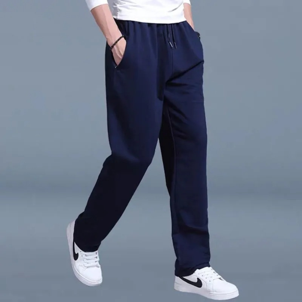 Marcus Men's Sweatpants – Premium Cotton with Adjustable Waistband, Contemporary Fit & Breathable Comfort