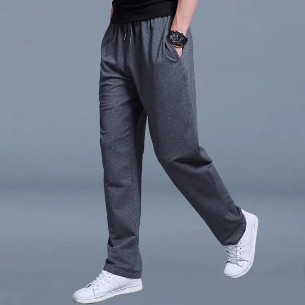 Marcus Men's Sweatpants – Premium Cotton with Adjustable Waistband, Contemporary Fit & Breathable Comfort
