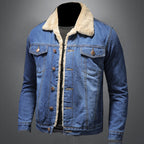 Elliot Men's Denim Jacket – Warm Lined Jean Jacket with Classic Modern Style