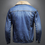 Elliot Men's Denim Jacket – Warm Lined Jean Jacket with Classic Modern Style