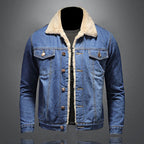 Elliot Men's Denim Jacket – Warm Lined Jean Jacket with Classic Modern Style