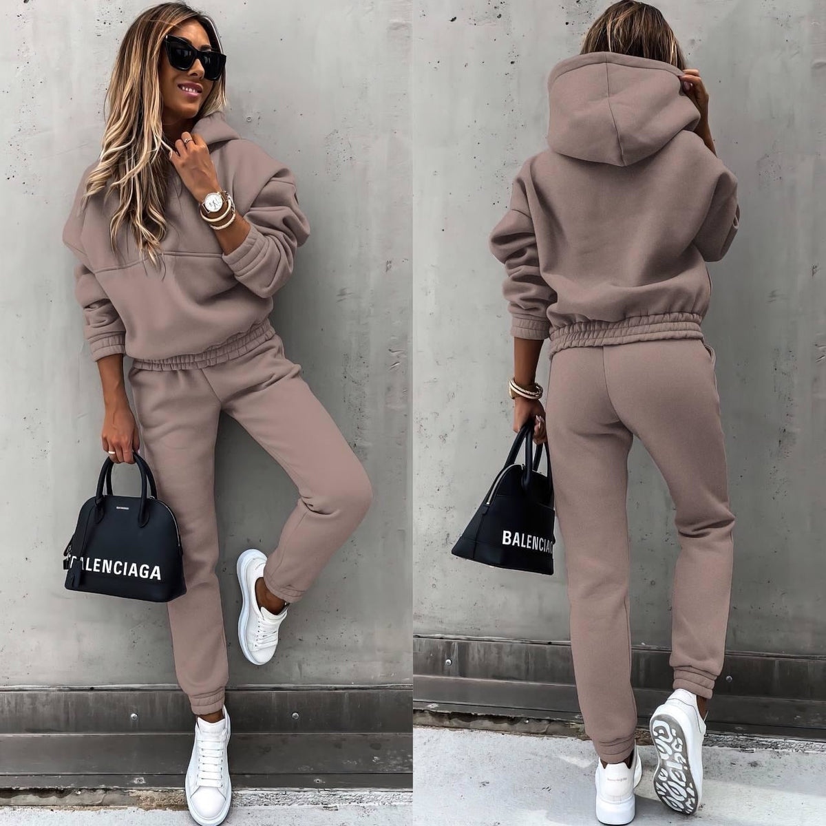 Bianca Women's Jogger Set – Soft Comfort & Modern Style for Everyday Relaxation