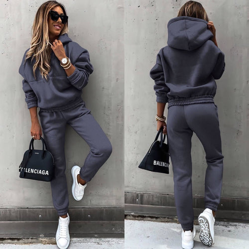 Bianca Women's Jogger Set – Soft Comfort & Modern Style for Everyday Relaxation