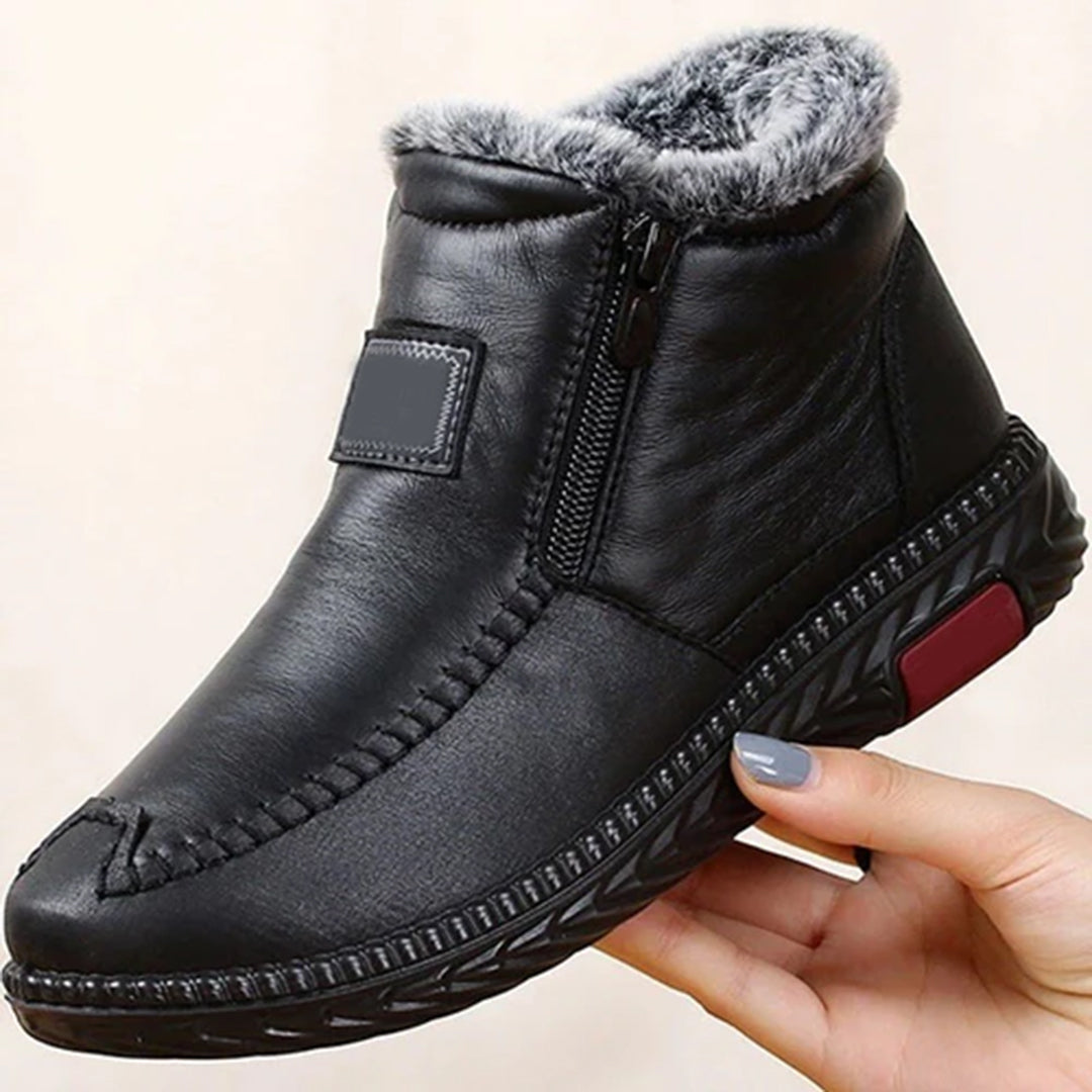 Vivian Women's Winter Boots – Cozy Fur Lining, Thermal Warmth & Non-Slip Sole