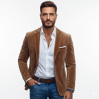 Dean Slim-Fit Blazer for Men – Elegant Casual Jacket with a Versatile Modern Cut