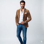Dean Slim-Fit Blazer for Men – Elegant Casual Jacket with a Versatile Modern Cut