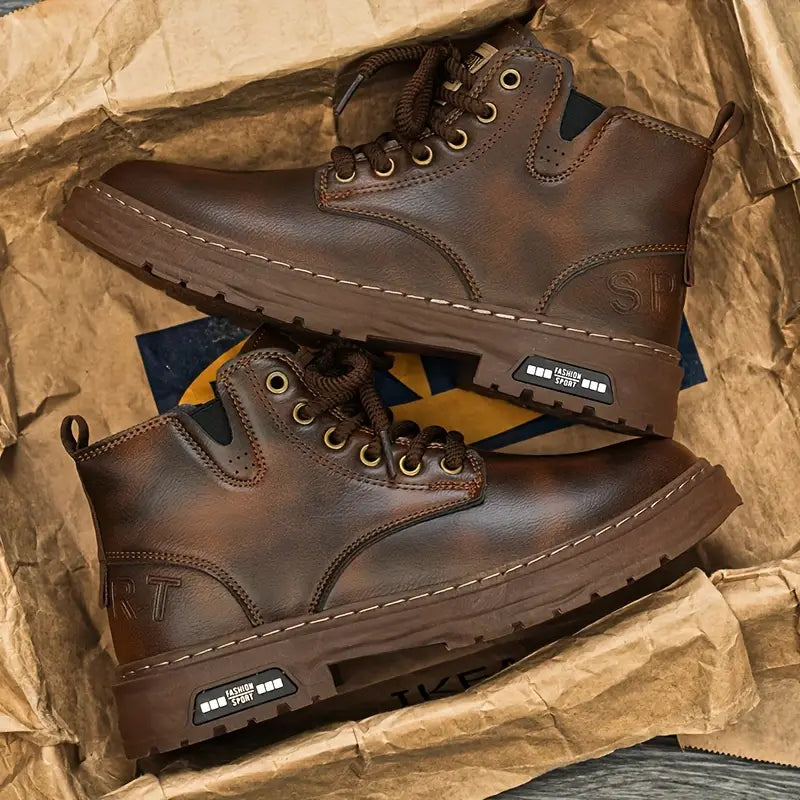 Rowan Waterproof Boots – Rugged Men's Footwear for Hiking and City Adventures
