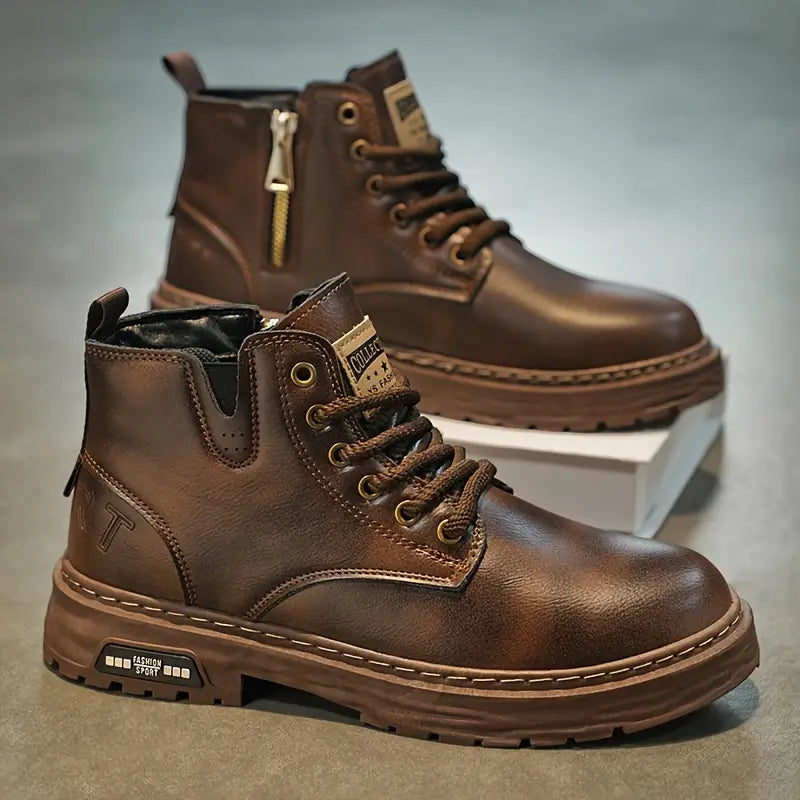 Rowan Waterproof Boots – Rugged Men's Footwear for Hiking and City Adventures