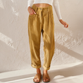 Colette Women's Corduroy Pants – Comfortable High Waist & Wide Legs for a Relaxed Look