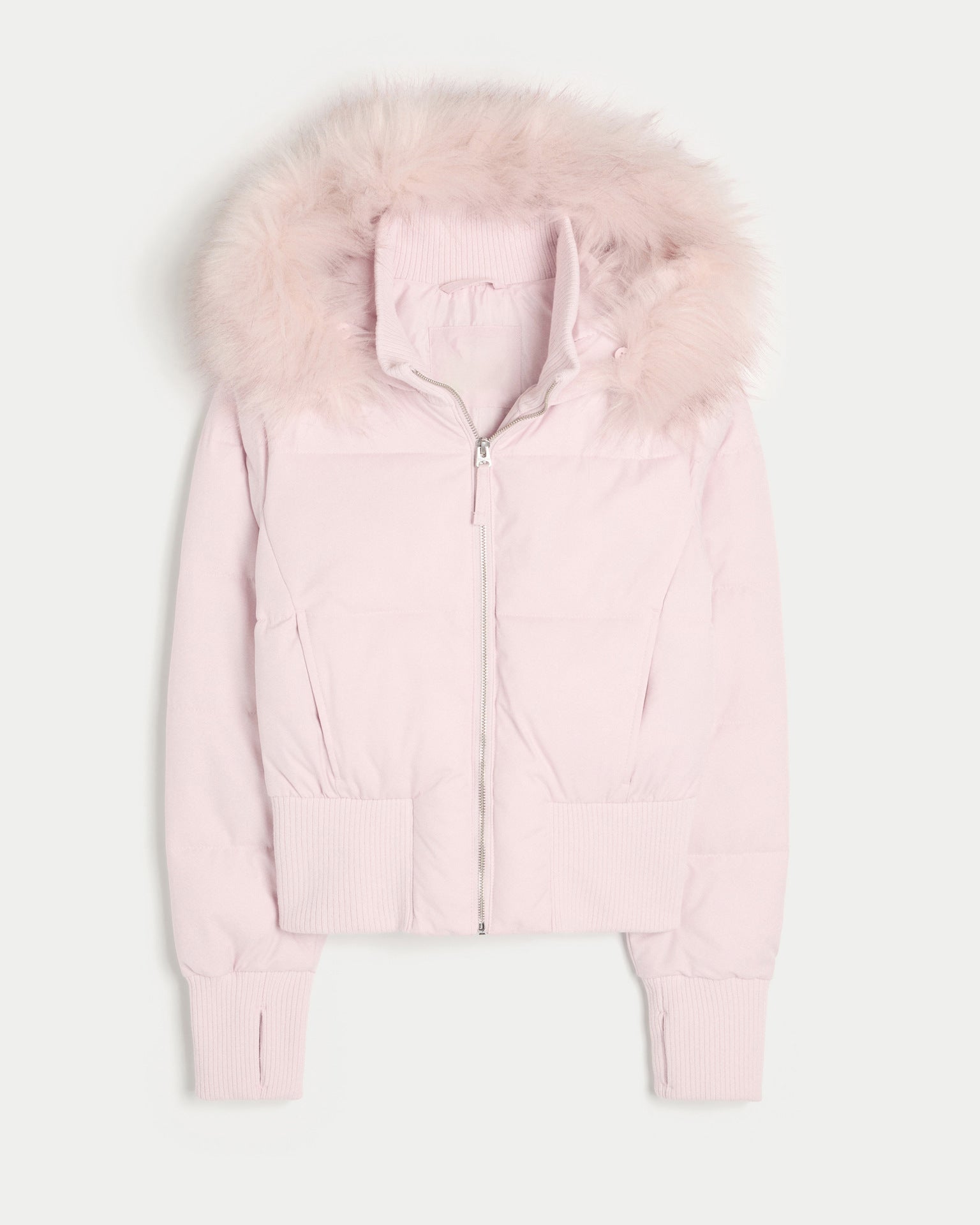 Camille Women's Winter Coat – Warm Jacket with Removable Hood and Chic Fur-Trimmed Collar