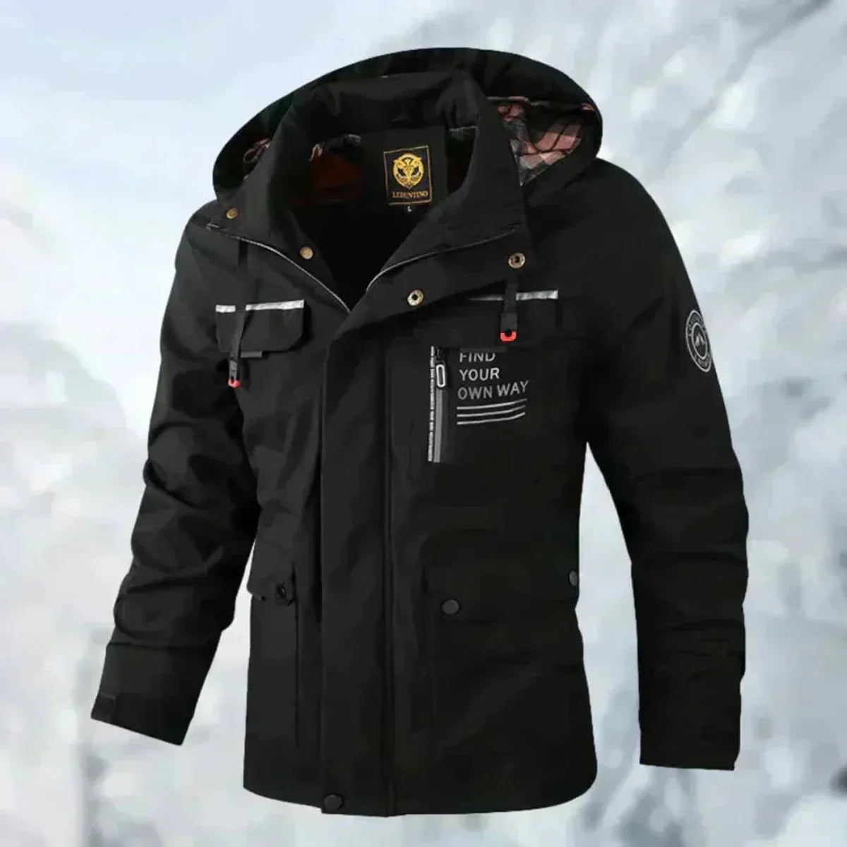 Desmond Men's Jacket – Comfortable Waterproof & Windbreaker Jacket for Fall/Winter